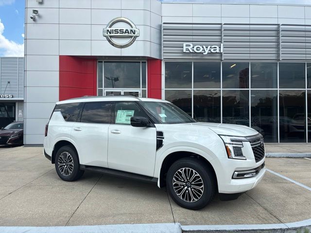 2026 Nissan Armada Platinum White at Royal Nissan