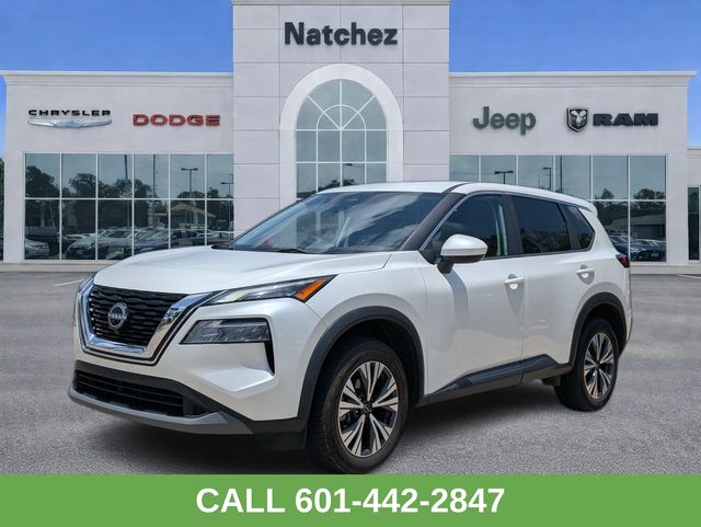 Pearl White Tricoat 2023 Nissan Rogue SUV / Crossover All-Wheel Drive Continuously Variable Transmission