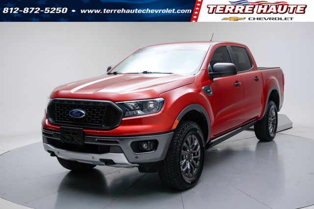 Chili Pepper Red 2019 Ford Ranger Pickup Truck Four-Wheel Drive Automatic