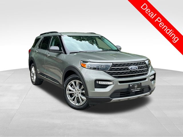 Silver Spruce Metallic 2020 Ford Explorer SUV / Crossover All-Wheel Drive Automatic