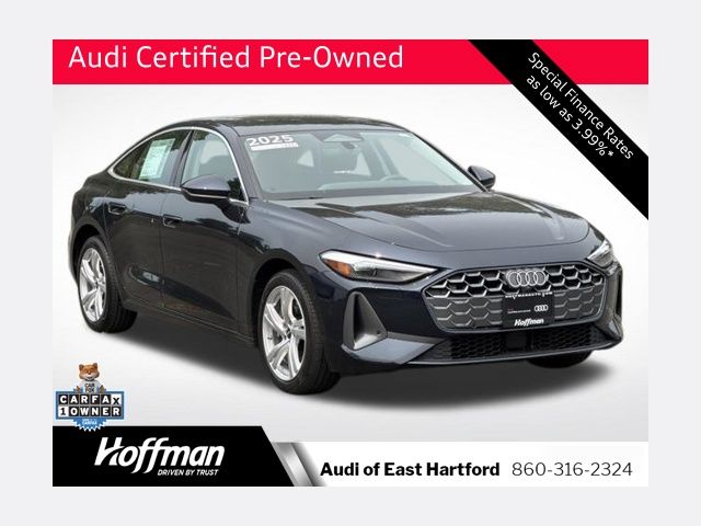 Firmament Blue Metallic 2025 Audi A5 Coupe 7-Speed Automatic