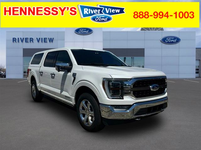 Star White Metallic Tri-Coat 2022 Ford F-150 Pickup Truck Four-Wheel Drive Automatic