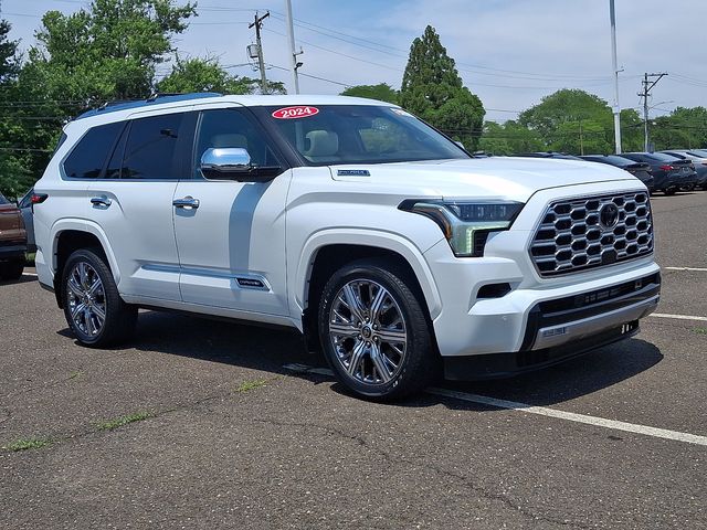 White (Wind Chill Pearl) 2024 Toyota Sequoia SUV / Crossover Four-Wheel Drive Automatic