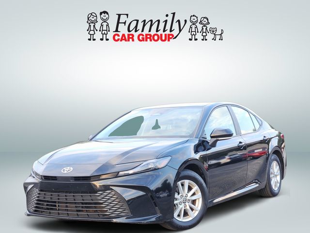 Midnight Black Metallic 2025 Toyota Camry Sedan Front-Wheel Drive Continuously Variable Transmission