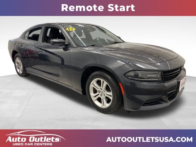 Gray (Maximum Steel Metallic Clearcoat) 2019 Dodge Charger SXT RWD Sedan Rear-Wheel Drive 8-Speed Automatic