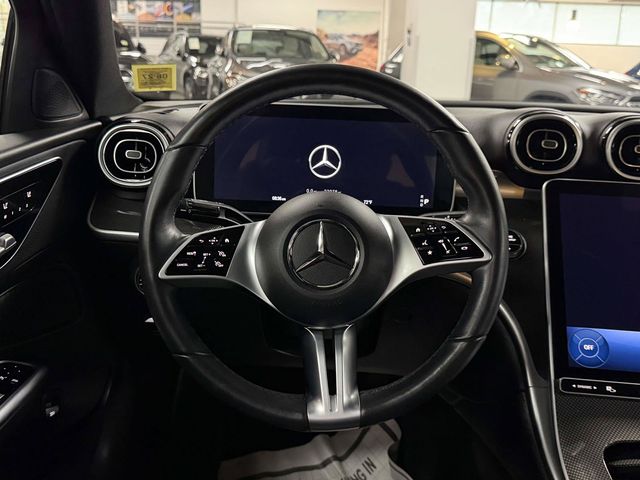 used 2023 Mercedes-Benz C-Class car, priced at $40,991