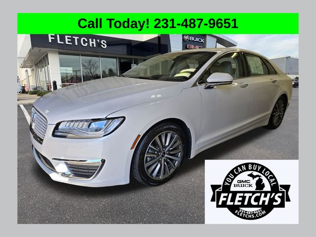 White Platinum Clearcoat Metallic 2020 Lincoln MKZ Standard AWD Sedan All-Wheel Drive 6-Speed Automatic