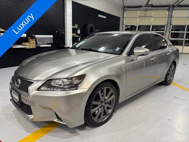 Silver 2015 Lexus GS 350 RWD Sedan Rear-Wheel Drive 8-Speed Automatic