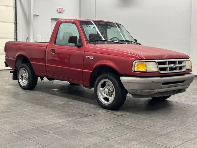 Red 1993 Ford Ranger Pickup Truck  