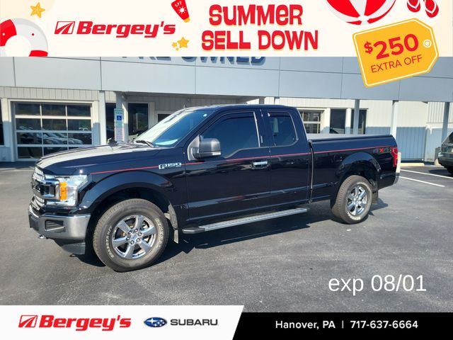 Black Metallic 2019 Ford F-150 Pickup Truck Four-Wheel Drive 6-Speed Automatic