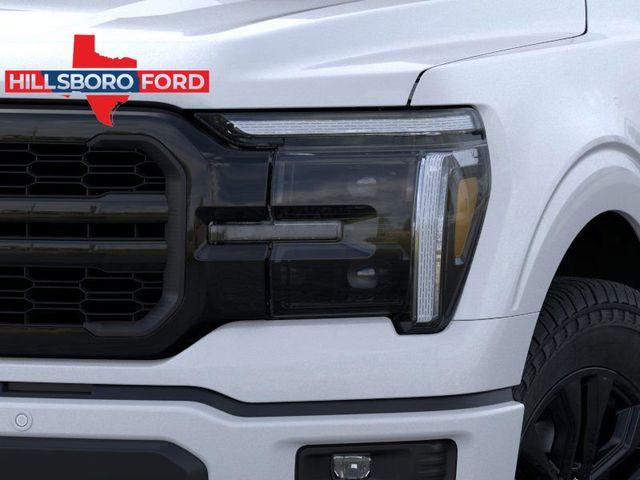 2025 Space White Metallic Ford F-150 Lariat 4X4 Truck