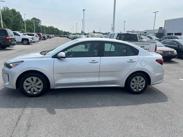 Silky Silver 2019 Kia Rio S FWD Sedan Front-Wheel Drive 6-Speed Automatic