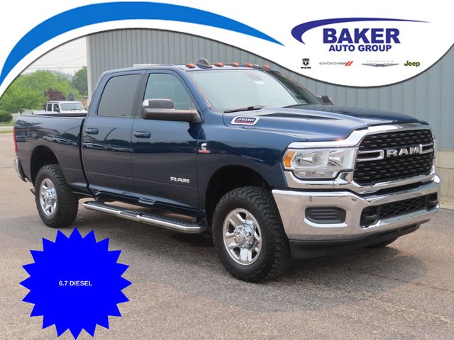 Patriot Blue Pearlcoat 2022 RAM 2500 Pickup Truck Four-Wheel Drive 6-Speed Automatic