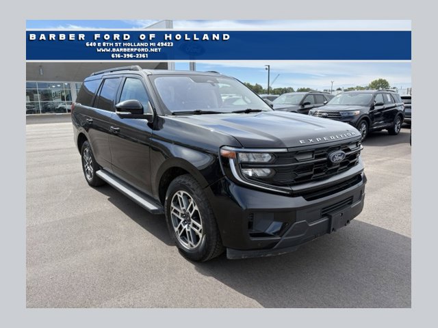 Agate Black Metallic 2025 Ford Expedition SUV / Crossover Four-Wheel Drive Automatic
