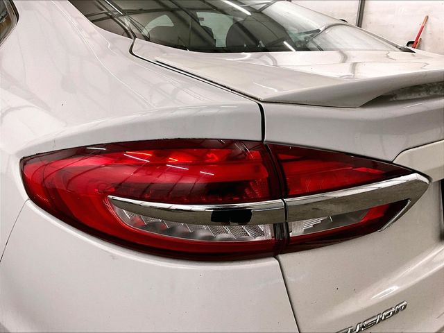 2019 Ford Fusion Titanium White at Grove City Ford