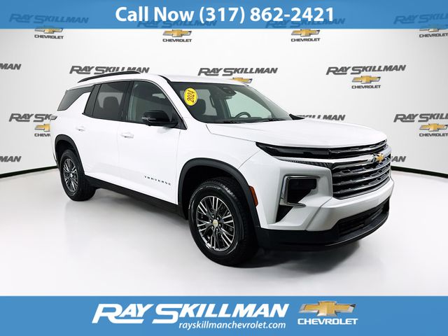 Summit White 2024 Chevrolet Traverse SUV / Crossover Front-Wheel Drive 8-Speed Automatic