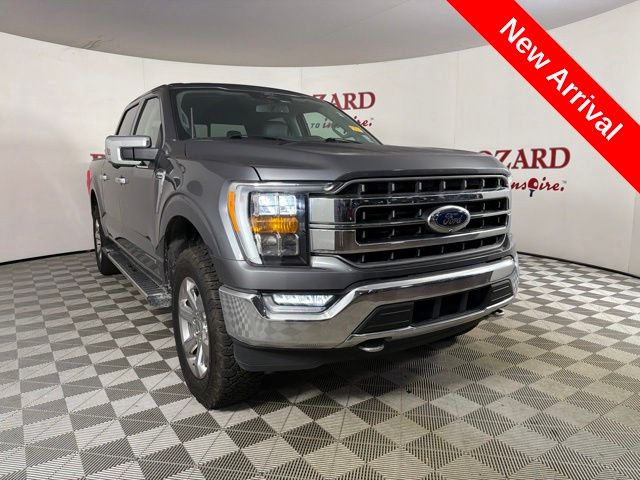 Gray Metallic 2022 Ford F-150 Pickup Truck Four-Wheel Drive Automatic