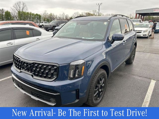 Midnight Lake Blue 2025 Kia Telluride SX-Prestige X-Pro AWD SUV / Crossover All-Wheel Drive 8-Speed Automatic