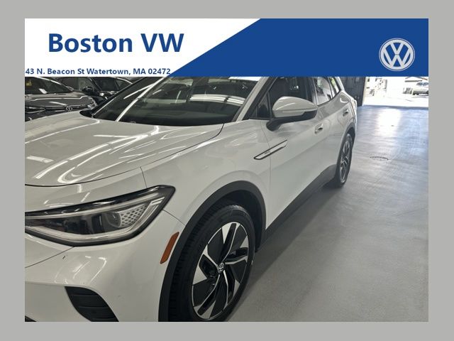 Glacier White 2022 Volkswagen ID.4 Pro S RWD SUV / Crossover Rear-Wheel Drive Automatic