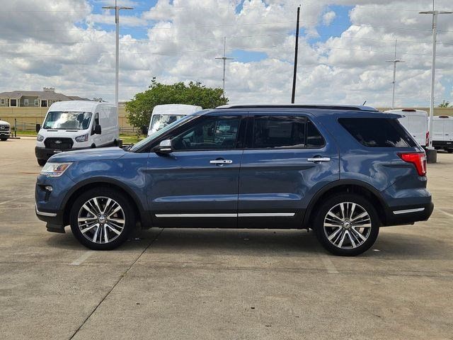 2019 Ford Explorer Platinum Blue at Cook Ford