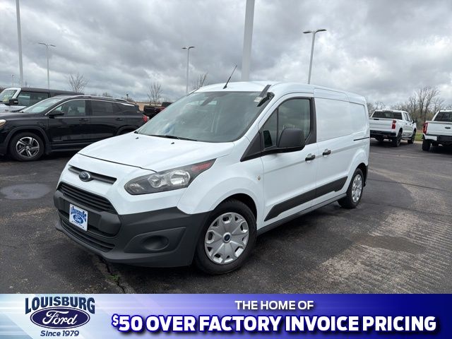 Frozen White 2017 Ford Transit Connect Cargo XL LWB FWD with Rear Cargo Doors Van Front-Wheel Drive 6-Speed Automatic
