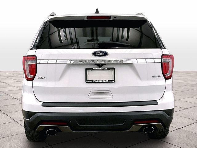 2018 Ford Explorer XLT White at Bob Ruth Ford