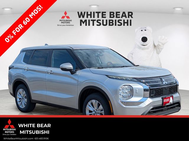 Alloy Silver Metallic 2026 Mitsubishi Outlander SUV / Crossover All-Wheel Drive Continuously Variable Transmission