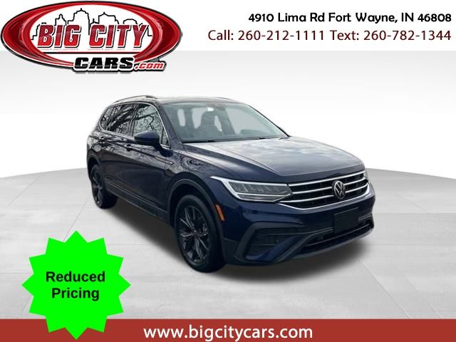 Blue 2024 Volkswagen Tiguan SE 4Motion SUV / Crossover All-Wheel Drive 8-Speed Automatic