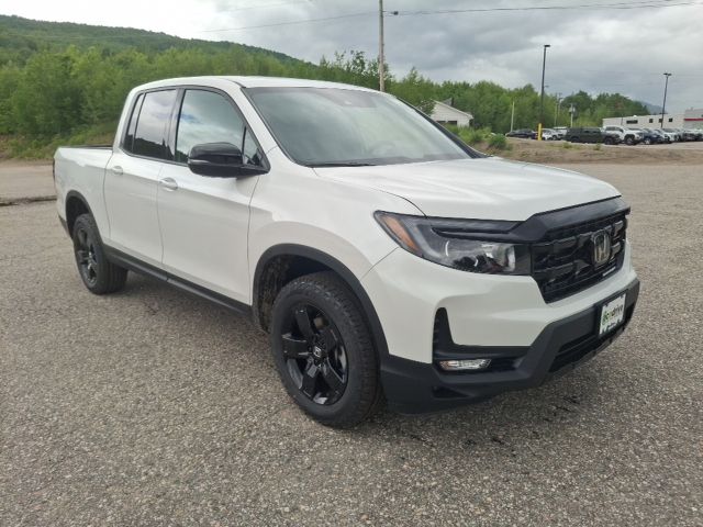 Platinum White Pearl 2026 Honda Ridgeline Black Edition AWD Pickup Truck All-Wheel Drive 9-Speed Automatic