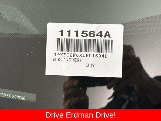 Used 2020 Honda Civic Sedan