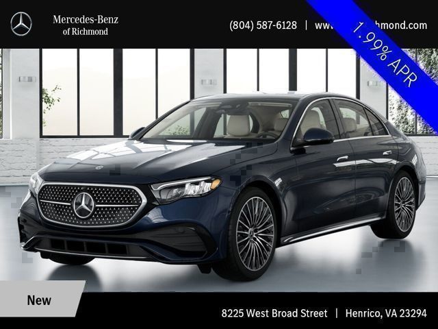 Blue 2026 Mercedes-Benz E-Class E 350 4MATIC Sedan All-Wheel Drive 9-Speed Automatic