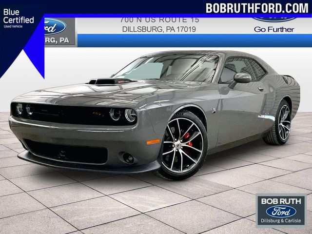 Destroyer Gray Clearcoat 2018 Dodge Challenger R/T Scat Pack RWD Coupe Rear-Wheel Drive 8-Speed Automatic