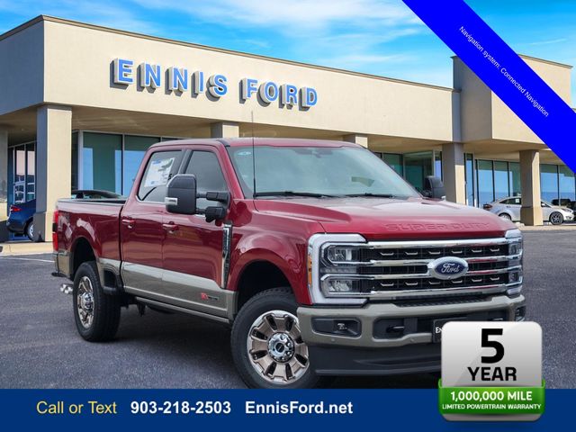Ruby Red Metallic Tinted Clearcoat 2026 Ford F-250 Super Duty Pickup Truck Four-Wheel Drive Automatic