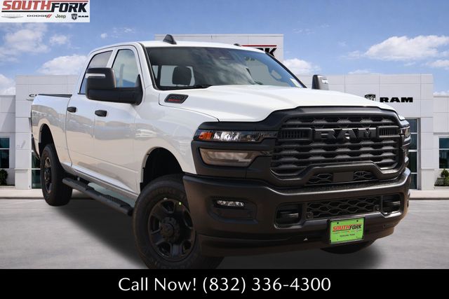 Bright White Clearcoat 2026 RAM 2500 Pickup Truck Four-Wheel Drive 8-Speed Automatic