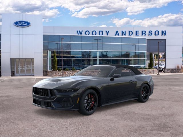 Shadow Black 2026 Ford Mustang Convertible Rear-Wheel Drive Automatic