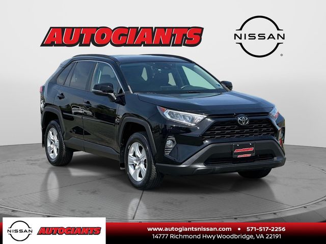 Midnight Black Metallic 2019 Toyota RAV4 XLE AWD SUV / Crossover All-Wheel Drive 8-Speed Automatic