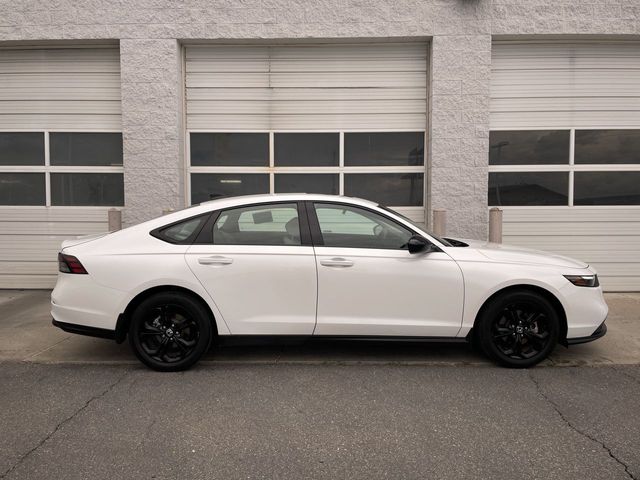 White 2025 Honda Accord Sedan Front-Wheel Drive Continuously Variable Transmission