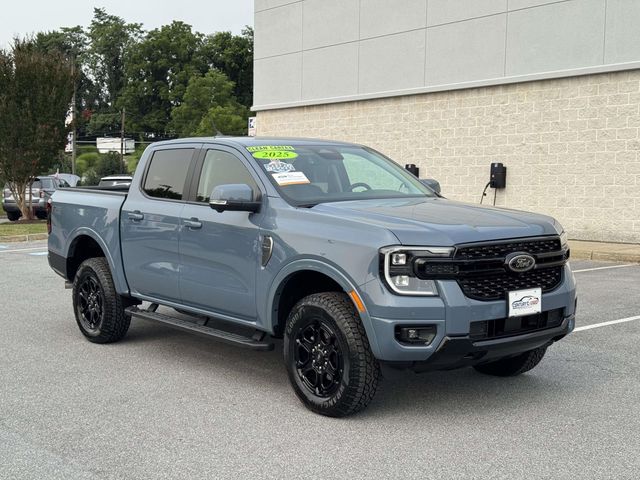 Blue (Azure Gray Metallic) 2025 Ford Ranger Pickup Truck Four-Wheel Drive Automatic