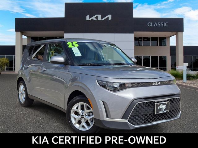 Steel Gray 2025 Kia Soul SUV / Crossover Front-Wheel Drive Continuously Variable Transmission