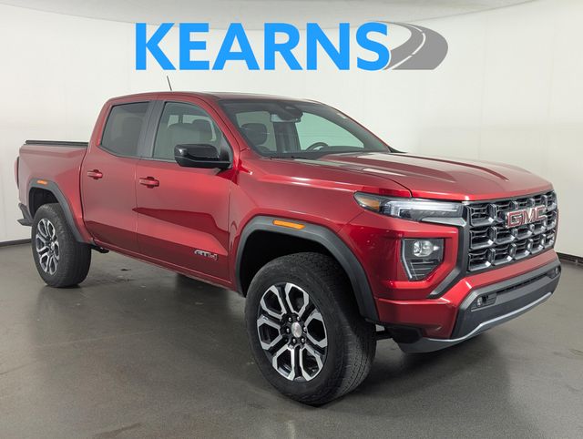 Volcanic Red Tintcoat 2024 GMC Canyon Pickup Truck Four-Wheel Drive 8-Speed Automatic