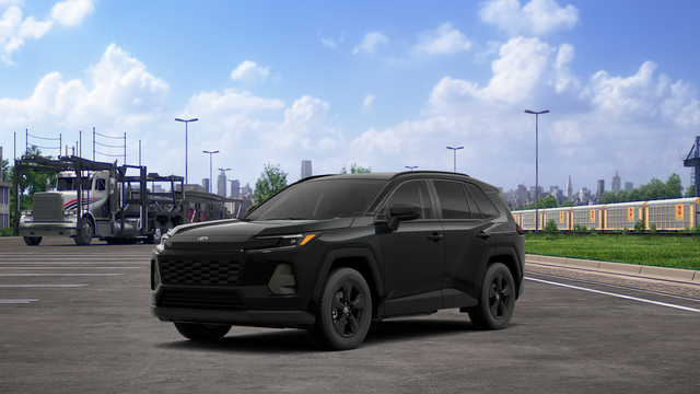Midnight Black Metallic 2026 Toyota RAV4 LE AWD SUV / Crossover All-Wheel Drive Continuously Variable Transmission