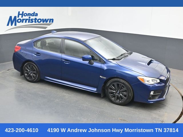 Galaxy Blue Silica 2015 Subaru WRX Sedan All-Wheel Drive 6-Speed Manual