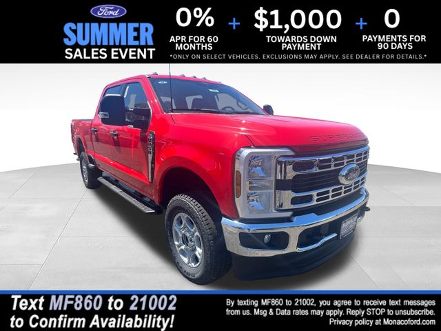 Race Red 2026 Ford F-250 Super Duty Pickup Truck Four-Wheel Drive Automatic