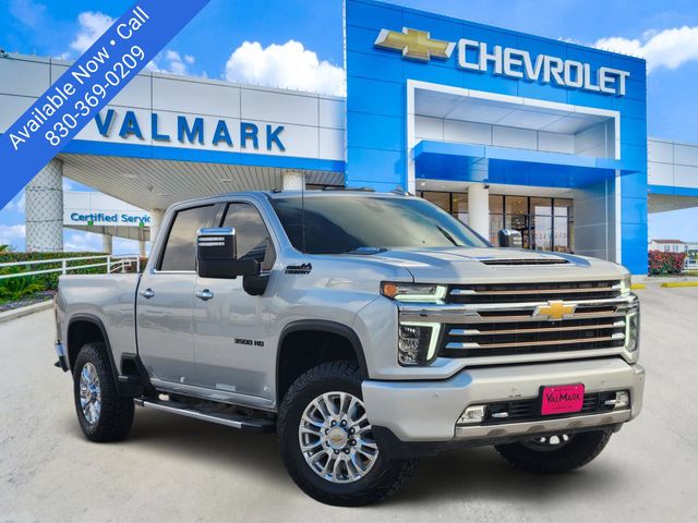 Silver Ice Metallic 2022 Chevrolet Silverado 3500HD Pickup Truck Four-Wheel Drive Automatic
