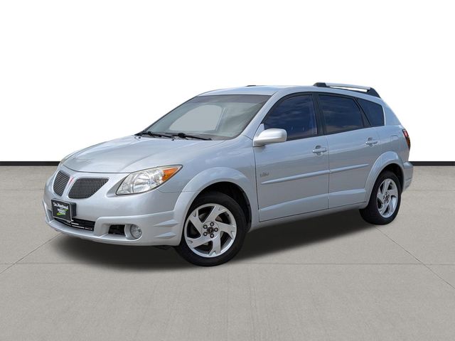 Gray (Platinum) 2005 Pontiac Vibe Base Hatchback Front-Wheel Drive 4-Speed Automatic Overdrive