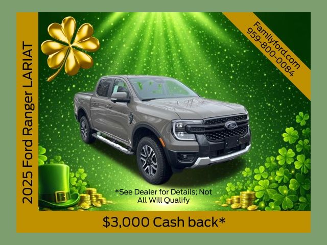2025 Ford Ranger Lariat SuperCrew 4WD