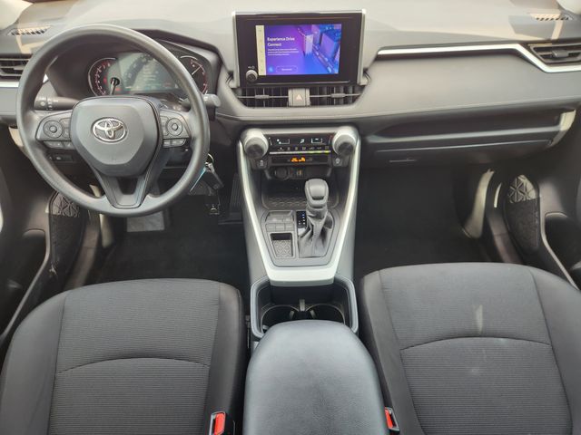 2025 Toyota RAV4 LE White at Gullo Toyota