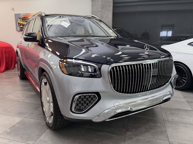 Cirrus Silvr/Nautical Blu 2026 Mercedes-Benz GLS 600 Mercedes-Maybach 4MATIC SUV / Crossover All-Wheel Drive 9-Speed Automatic