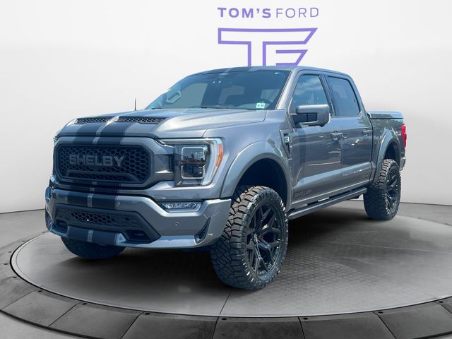 Gray Metallic 2022 Ford F-150 Pickup Truck Four-Wheel Drive Automatic