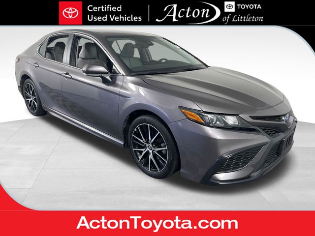 Predawn Gray Mica 2022 Toyota Camry Hybrid Sedan Front-Wheel Drive Continuously Variable Transmission